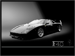 Czarne, Ferrari F 40
